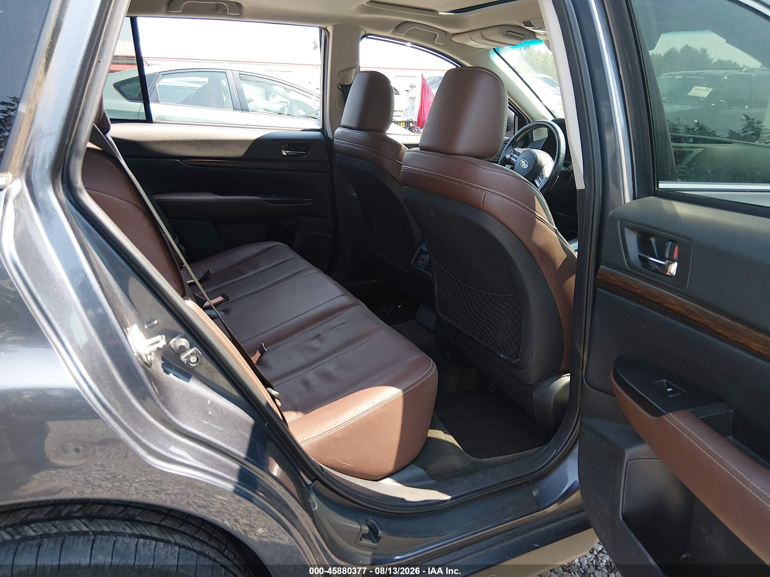 2014 Subaru Outback 2.5i Limited Gray vin: 4S4BRBPC6E3284830
