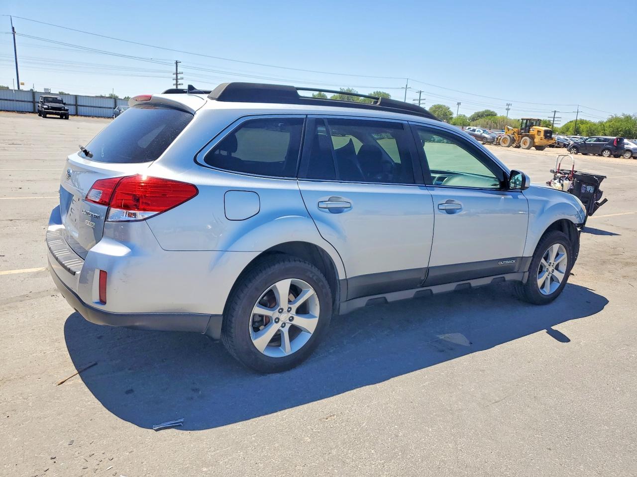 2013 Subaru Outback 2.5i Limited Silver vin: 4S4BRBPC7D3237837