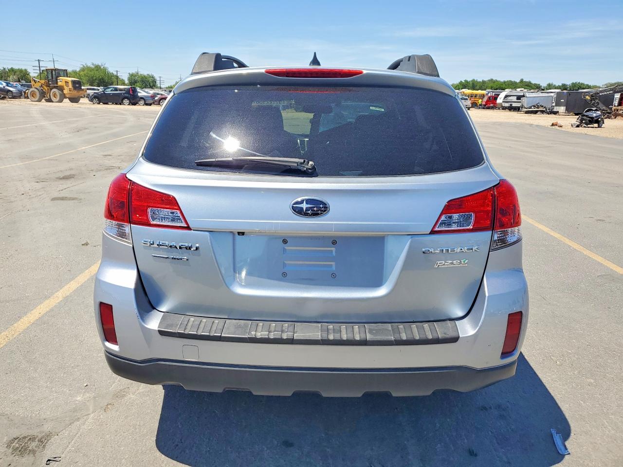 2013 Subaru Outback 2.5i Limited Silver vin: 4S4BRBPC7D3237837