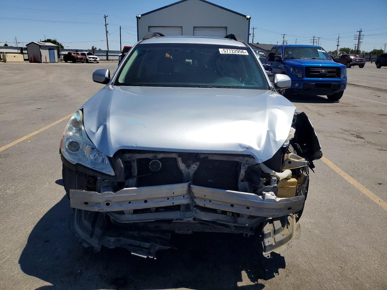 2013 Subaru Outback 2.5i Limited Silver vin: 4S4BRBPC7D3237837