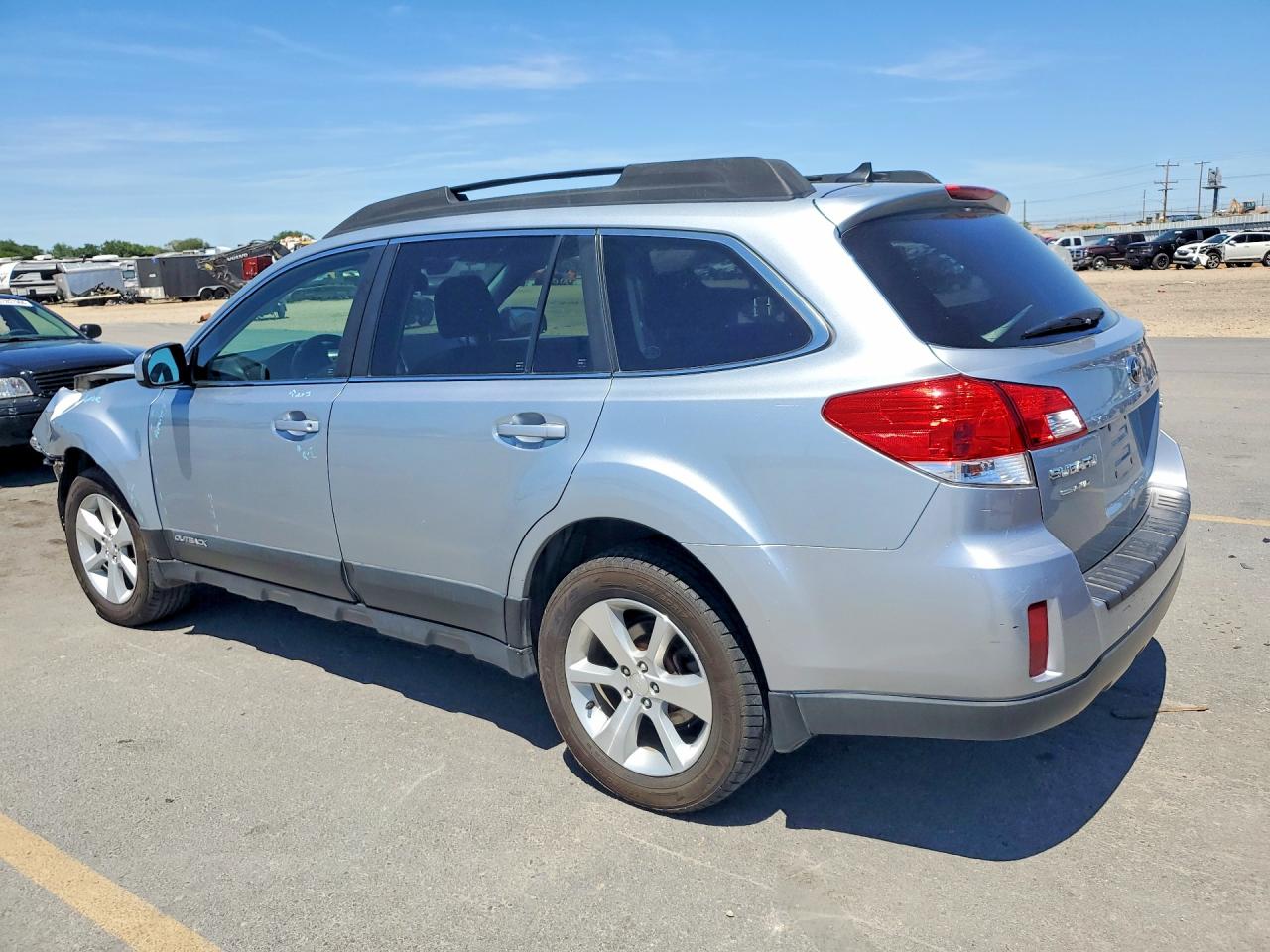 2013 Subaru Outback 2.5i Limited Silver vin: 4S4BRBPC7D3237837