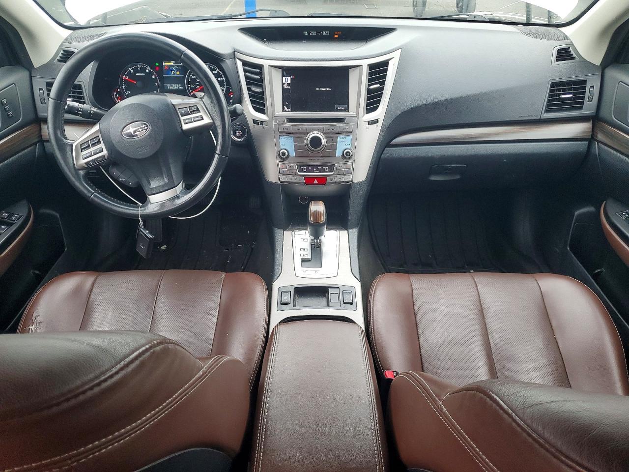 2014 Subaru Outback 2.5i Limited White vin: 4S4BRBPC7E3255109