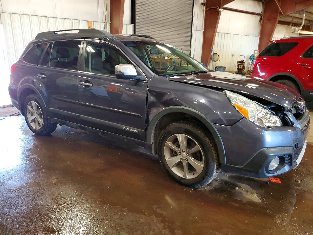 2014 Subaru Outback 2.5i Limited Серый vin: 4S4BRBPC7E3305698