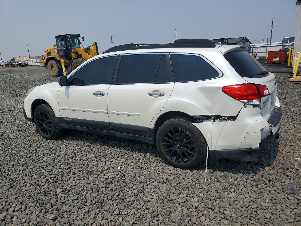 2014 Subaru Outback 2.5i Limited White vin: 4S4BRBPC7E3312330