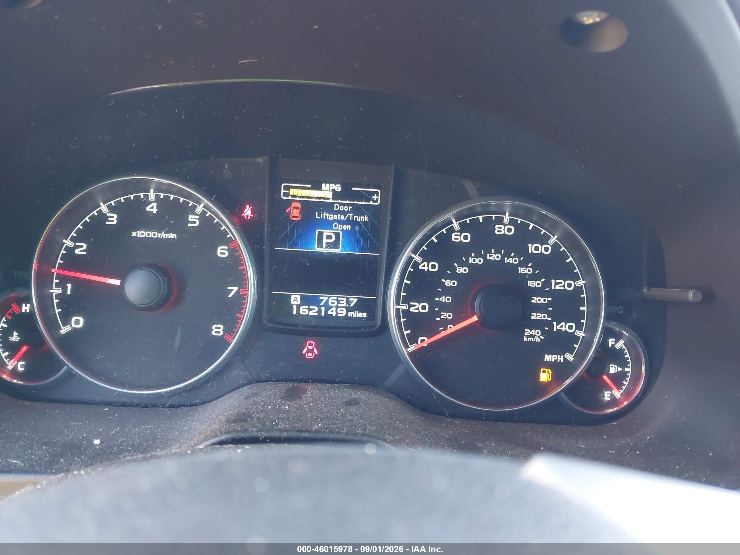 2014 Subaru Outback 2.5i Limited Gray vin: 4S4BRBPC8E3271934