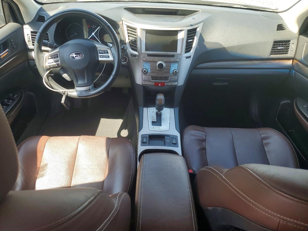 2014 Subaru Outback 2.5i Limited Blue vin: 4S4BRBPC8E3285459