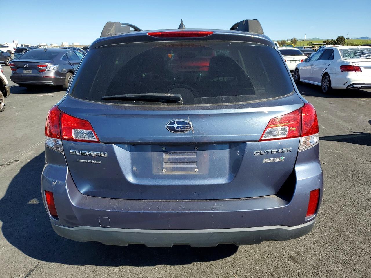 2013 Subaru Outback 2.5i Limited Blue vin: 4S4BRBPCXD3243924
