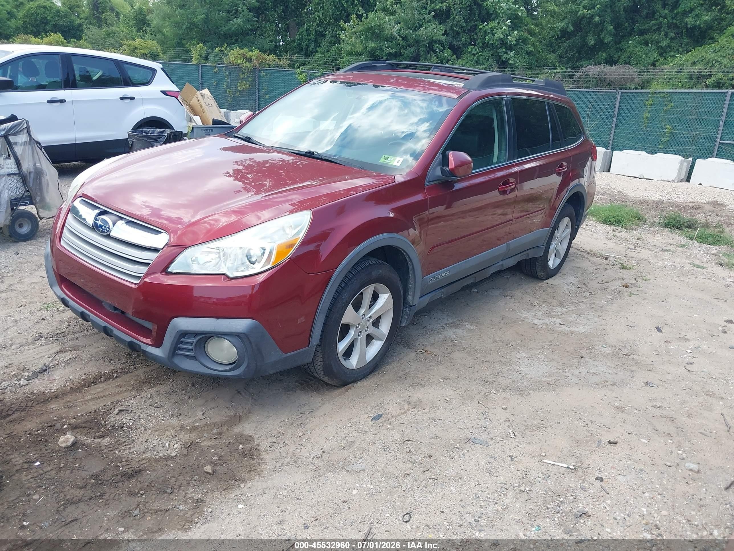 2013 Subaru Outback 2.5i Limited Maroon vin: 4S4BRBPCXD3288930