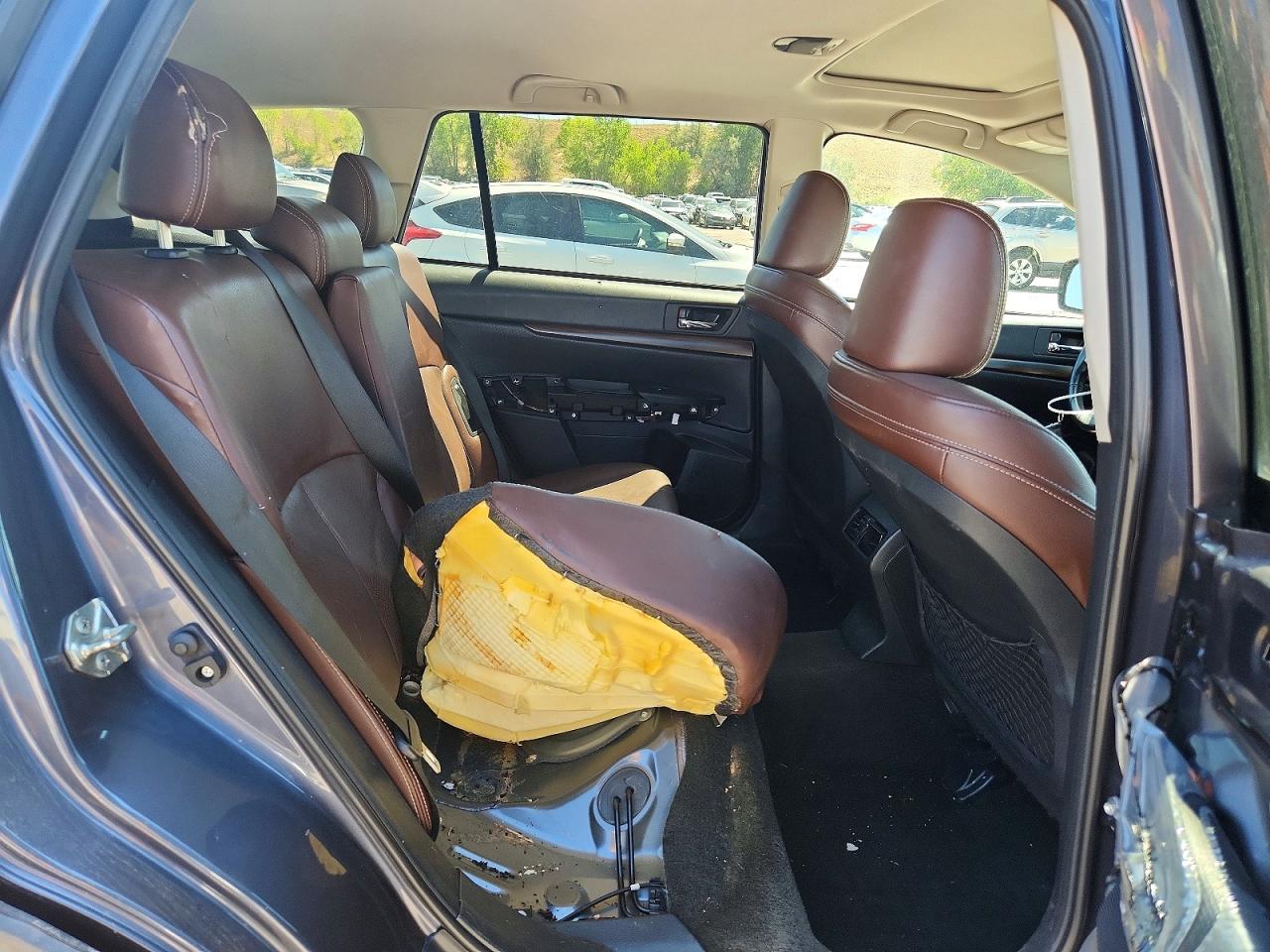 2014 Subaru Outback 2.5i Limited Blue vin: 4S4BRBPCXE3228499
