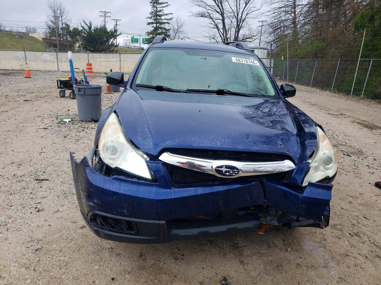 2010 Subaru Outback 2.5i Blue vin: 4S4BRCAC0A1331225