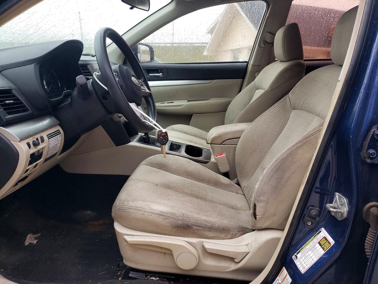 2010 Subaru Outback 2.5i Blue vin: 4S4BRCAC0A1331225