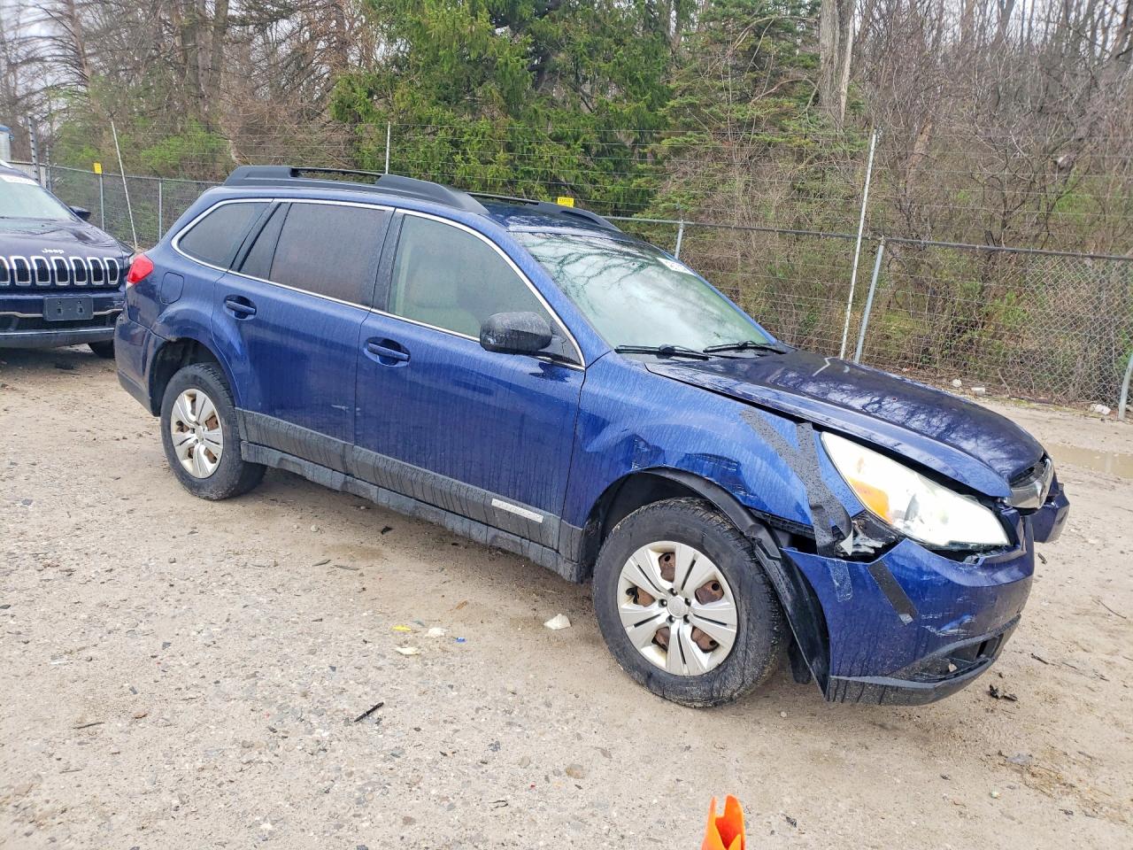2010 Subaru Outback 2.5i Blue vin: 4S4BRCAC0A1331225