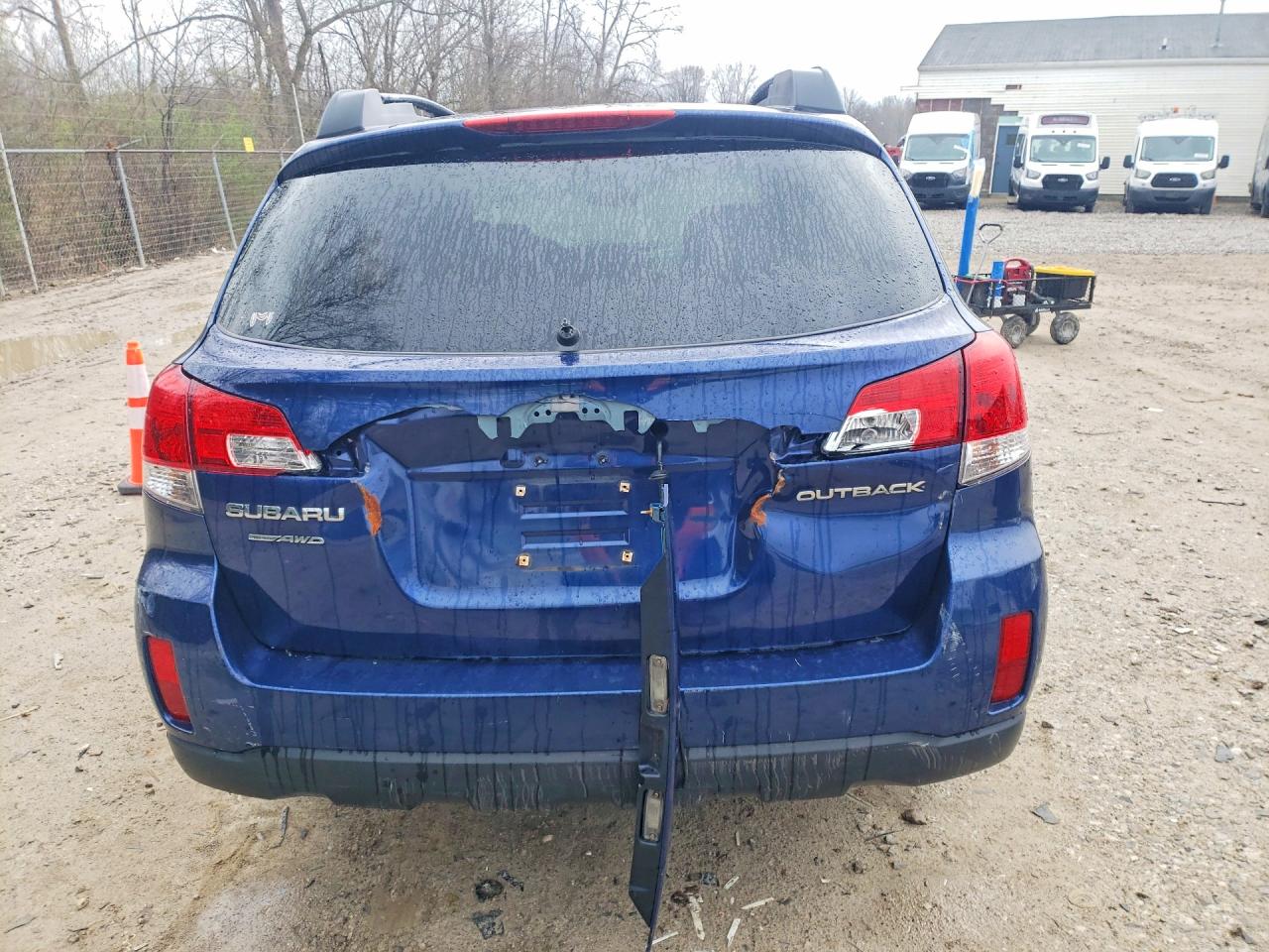 2010 Subaru Outback 2.5i Blue vin: 4S4BRCAC0A1331225
