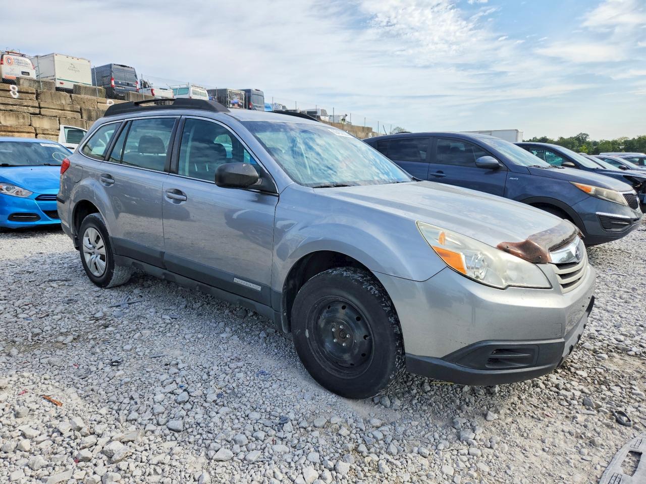 2011 Subaru Outback 2.5i Серебряный vin: 4S4BRCAC0B3434747