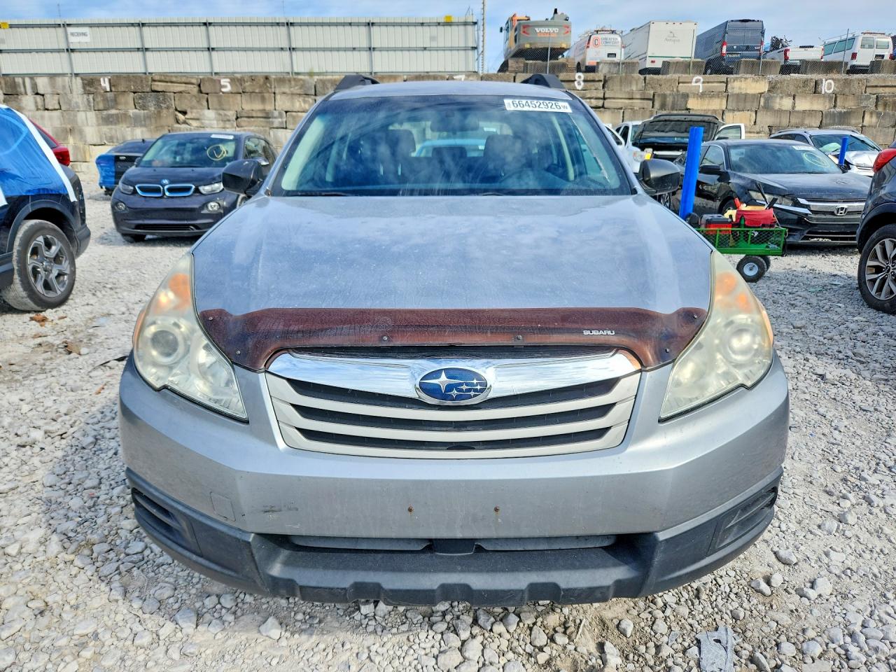 2011 Subaru Outback 2.5i Серебряный vin: 4S4BRCAC0B3434747