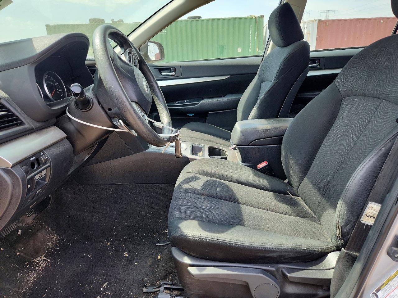 2014 Subaru Outback 2.5i Silver vin: 4S4BRCAC0E3251417