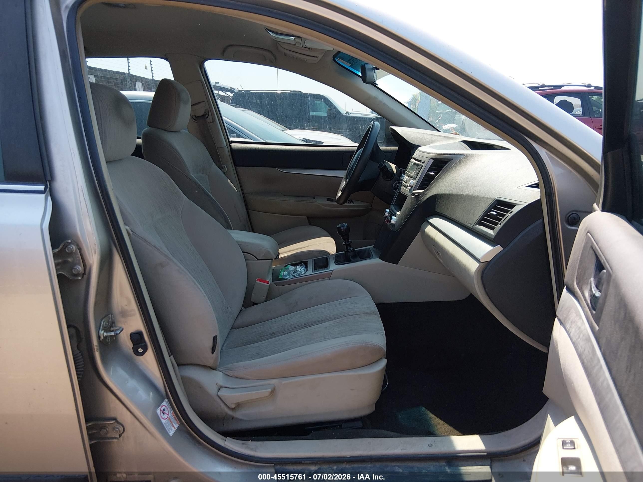 2014 Subaru Outback 2.5i Gray vin: 4S4BRCAC1E1303360