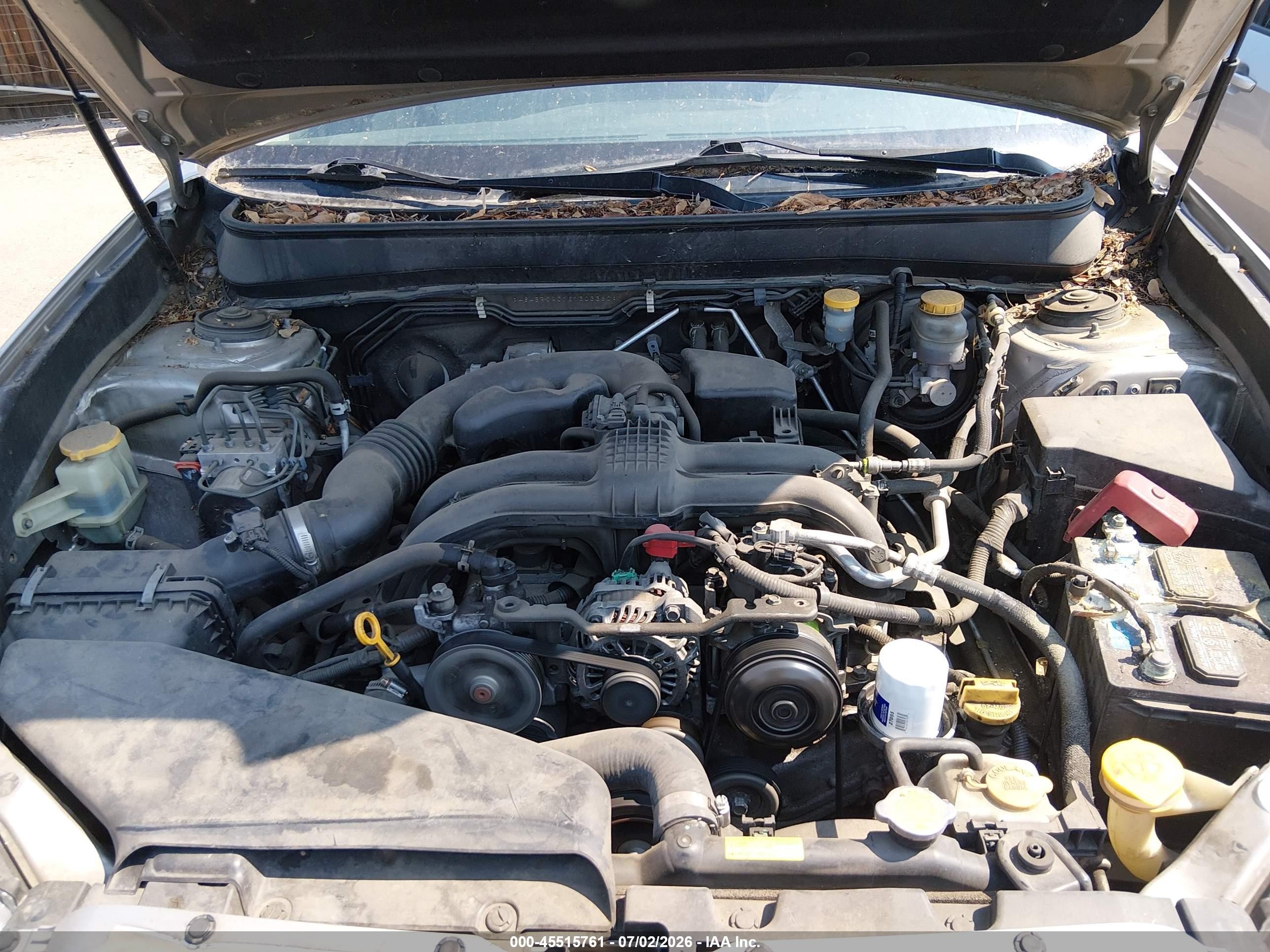2014 Subaru Outback 2.5i Gray vin: 4S4BRCAC1E1303360