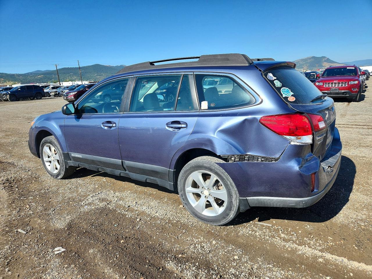 2014 Subaru Outback 2.5i Blue vin: 4S4BRCAC1E3295099