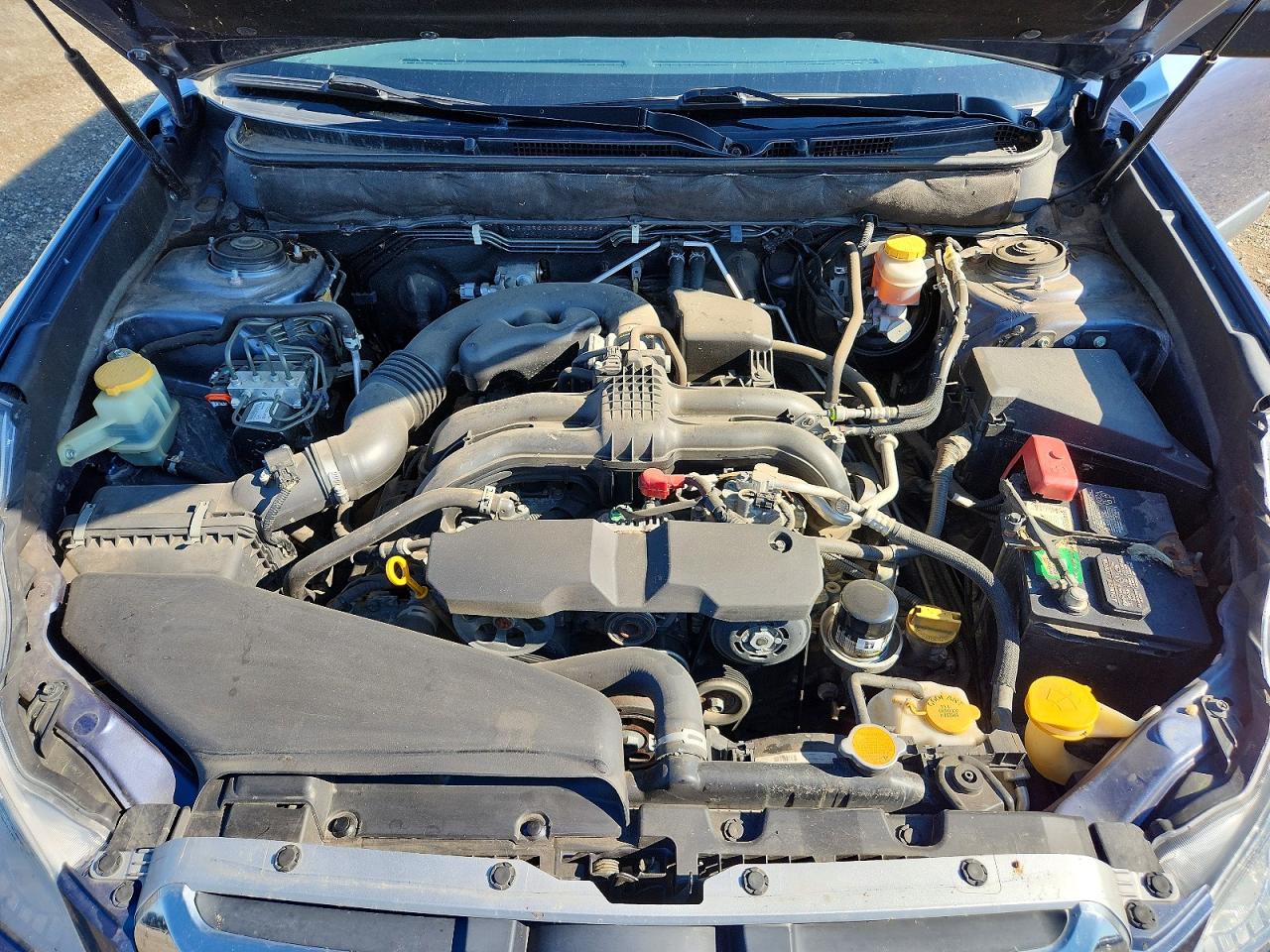 2014 Subaru Outback 2.5i Blue vin: 4S4BRCAC1E3295099