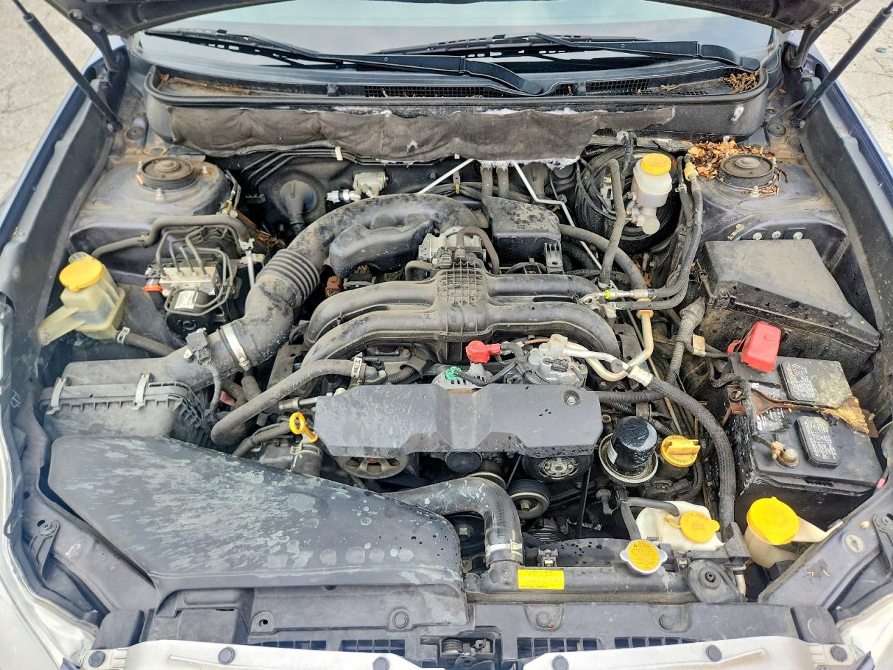 2014 Subaru Outback 2.5i Gray vin: 4S4BRCAC1E3319885