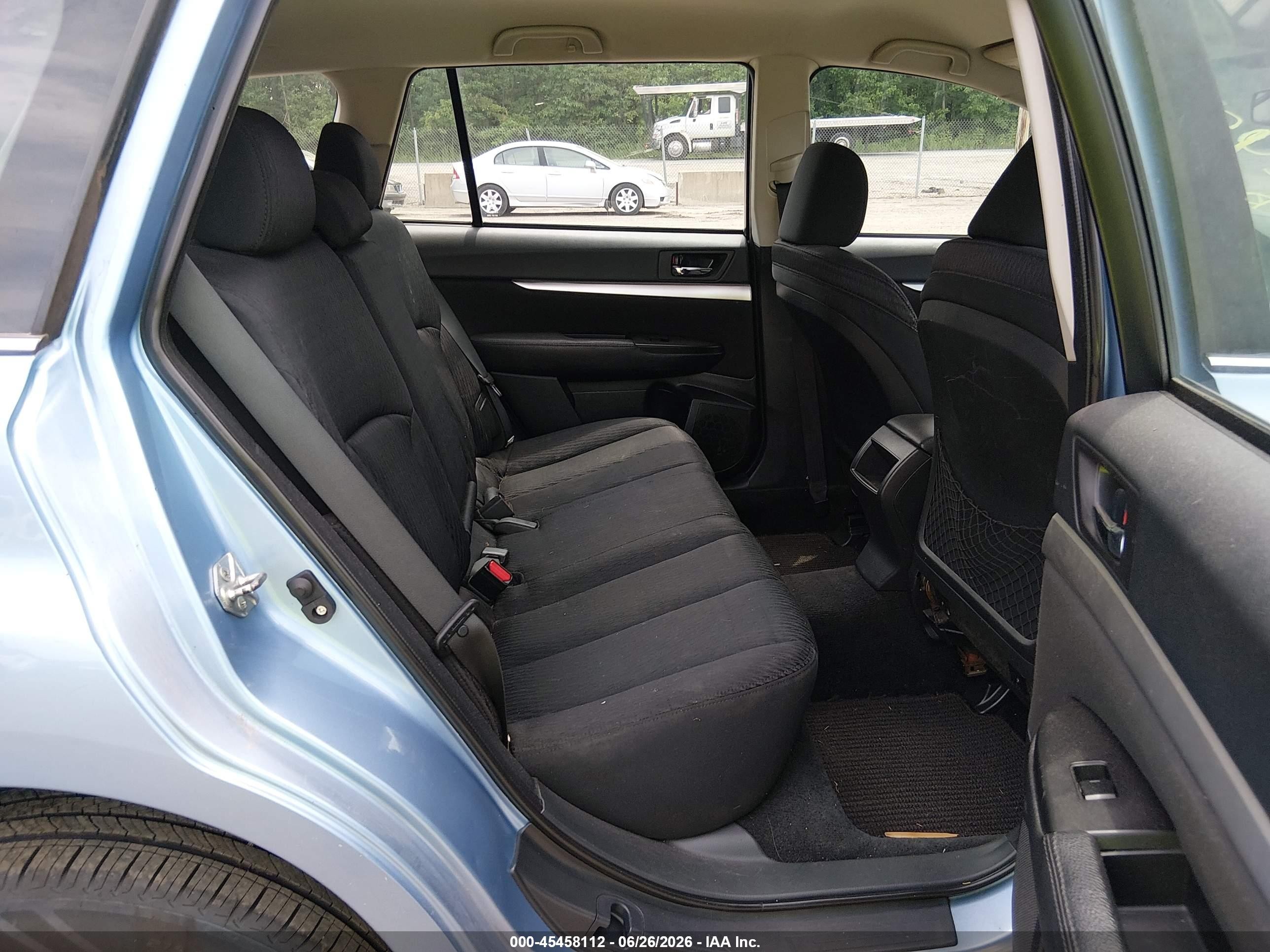 2011 Subaru Outback 2.5i Blue vin: 4S4BRCAC2B1400272