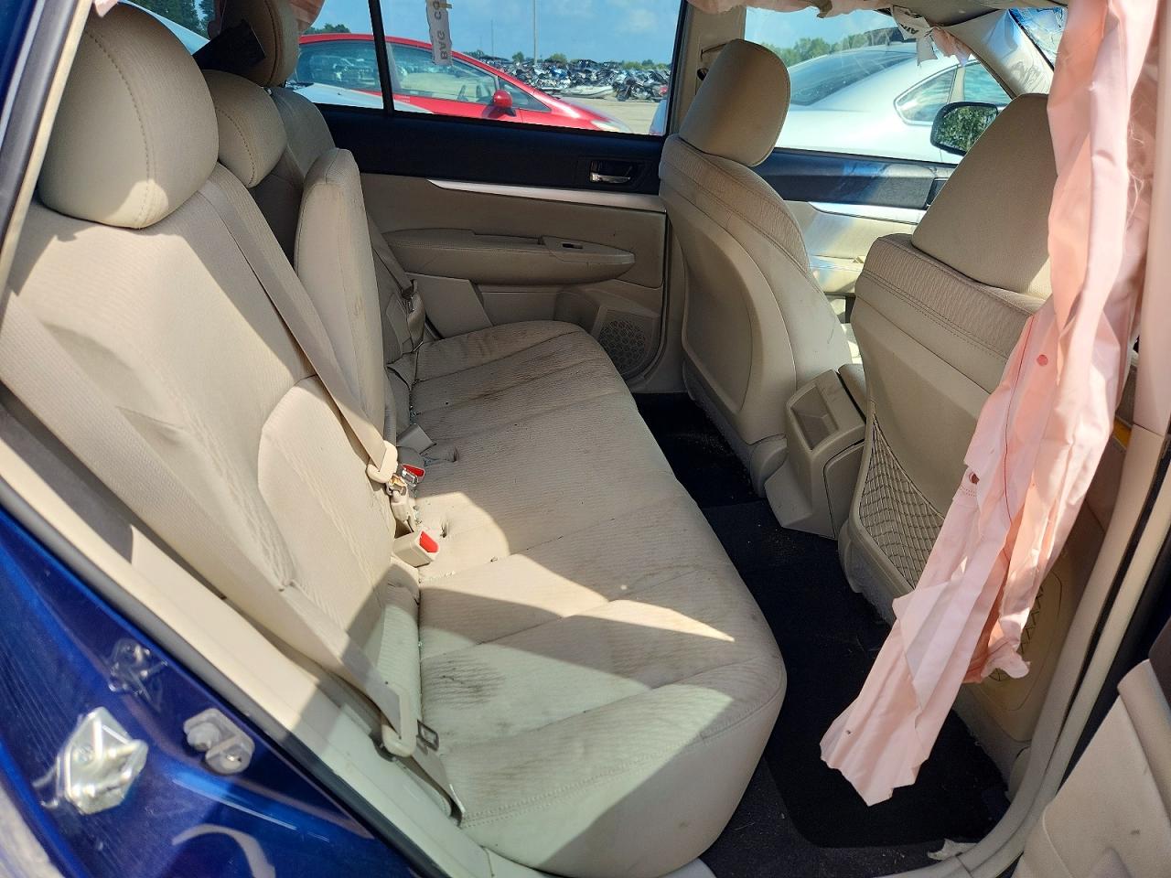 2011 Subaru Outback 2.5i Blue vin: 4S4BRCAC2B3420798