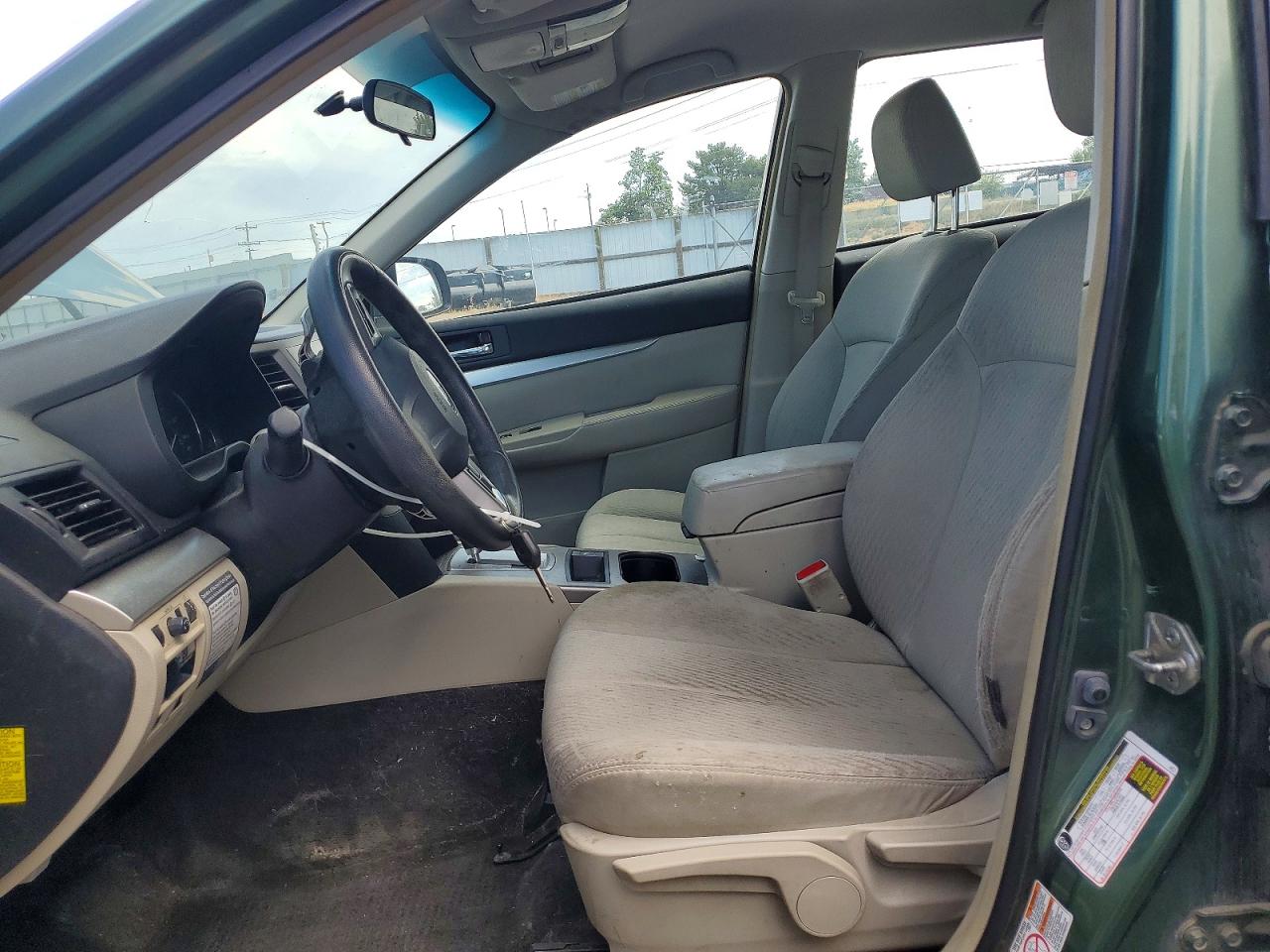 2012 Subaru Outback 2.5i Green vin: 4S4BRCAC2C3215631