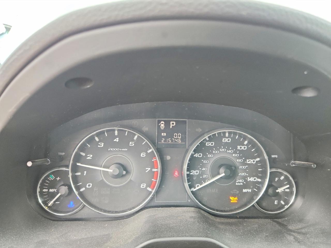 2012 Subaru Outback 2.5i Blue vin: 4S4BRCAC2C3237404