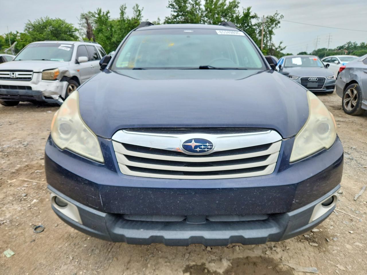 2012 Subaru Outback 2.5i Blue vin: 4S4BRCAC2C3237404