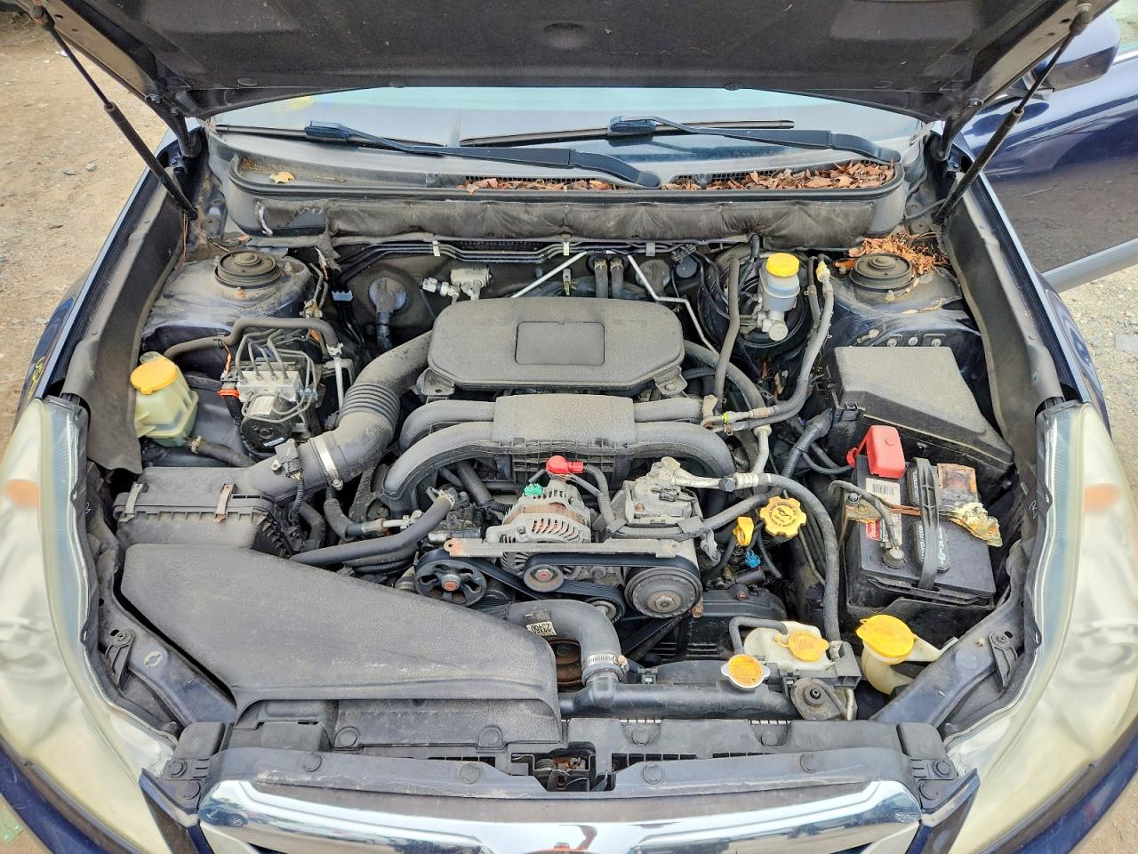2012 Subaru Outback 2.5i Blue vin: 4S4BRCAC2C3237404