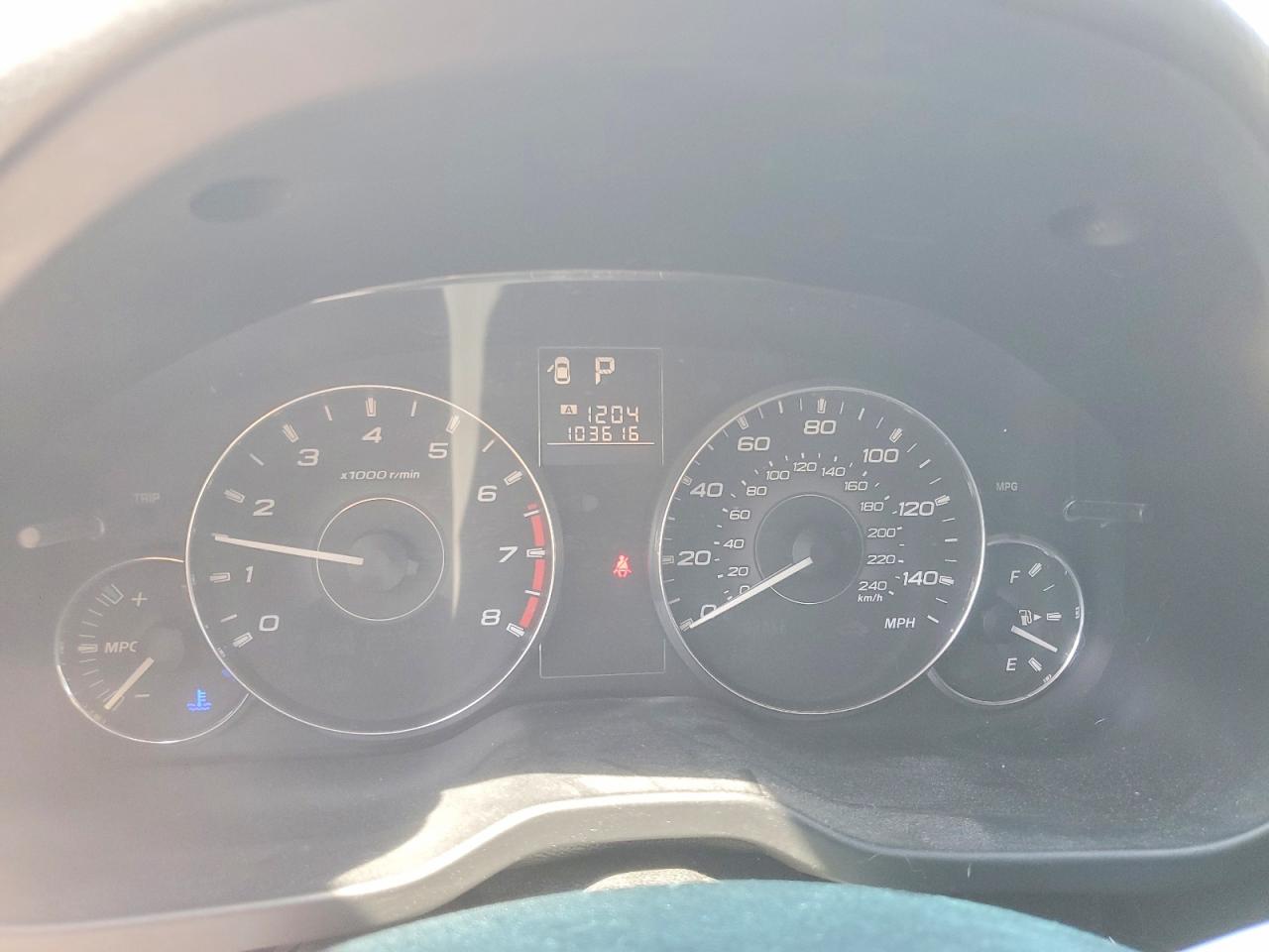 2012 Subaru Outback 2.5i Silver vin: 4S4BRCAC2C3274002