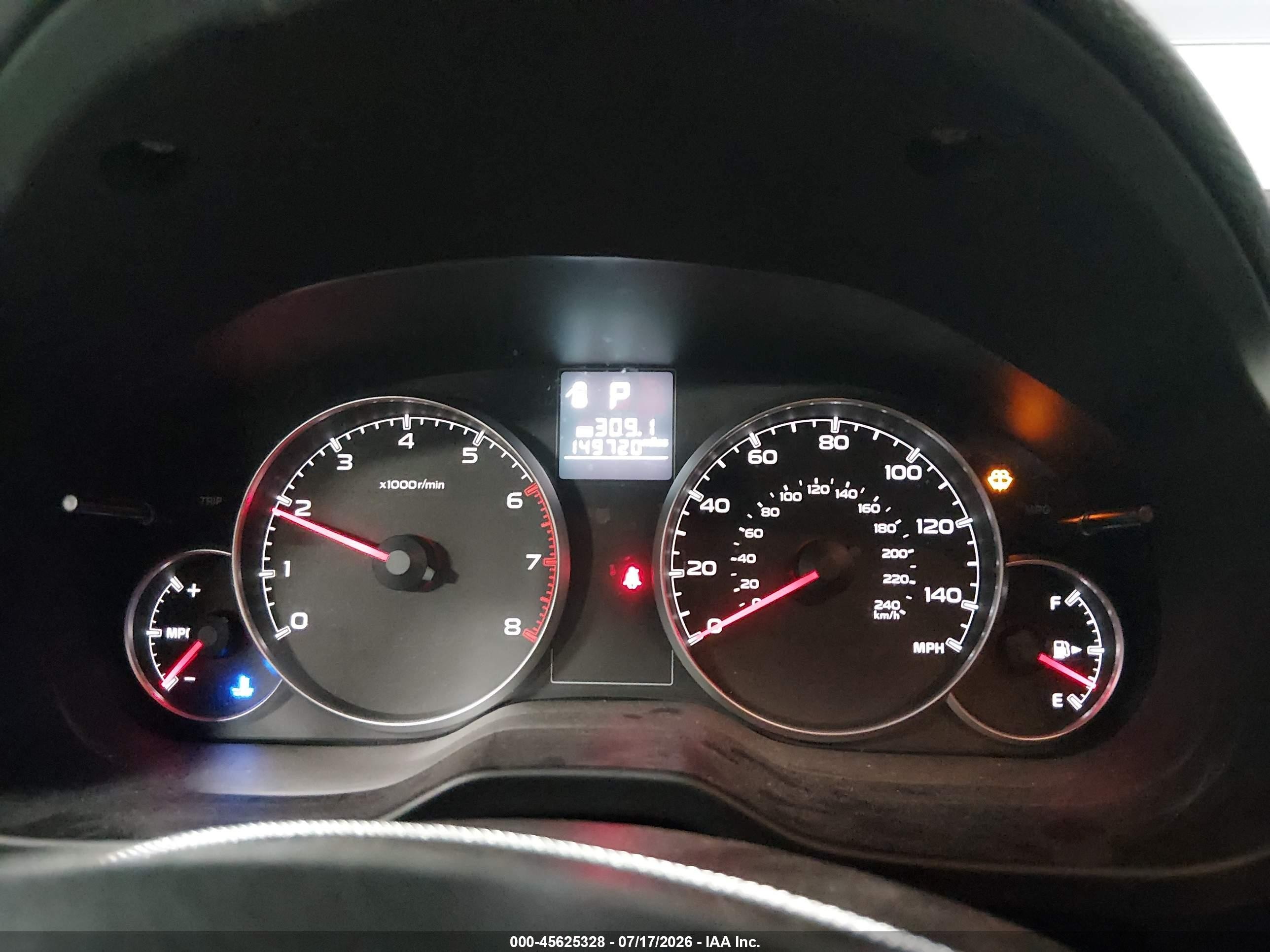 2014 Subaru Outback 2.5i Gray vin: 4S4BRCAC2E3262385