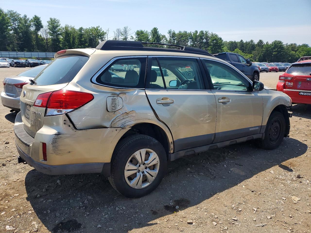 2010 Subaru Outback 2.5i Tan vin: 4S4BRCAC3A3310504