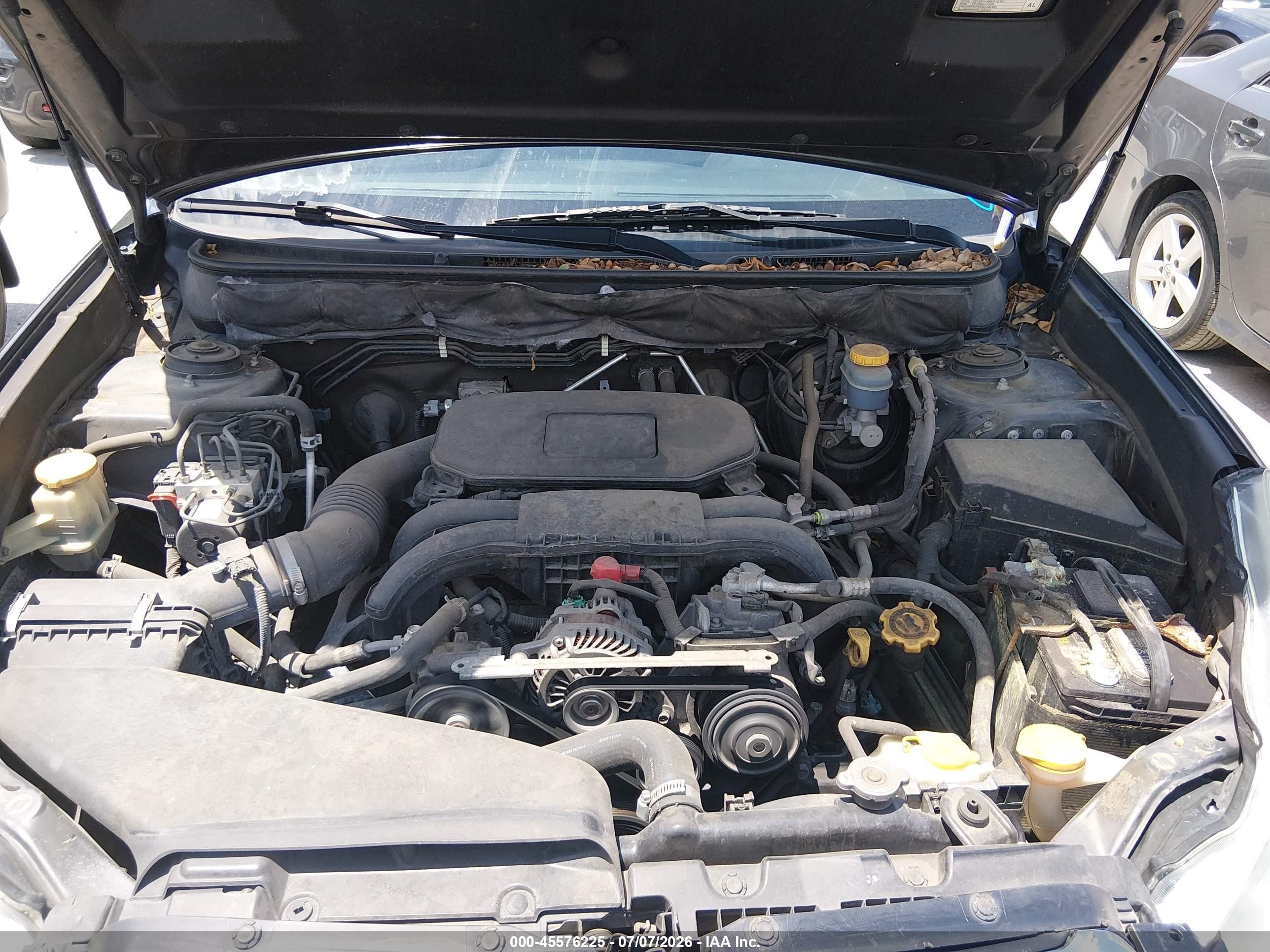 2012 Subaru Outback 2.5i Серый vin: 4S4BRCAC3C3232292