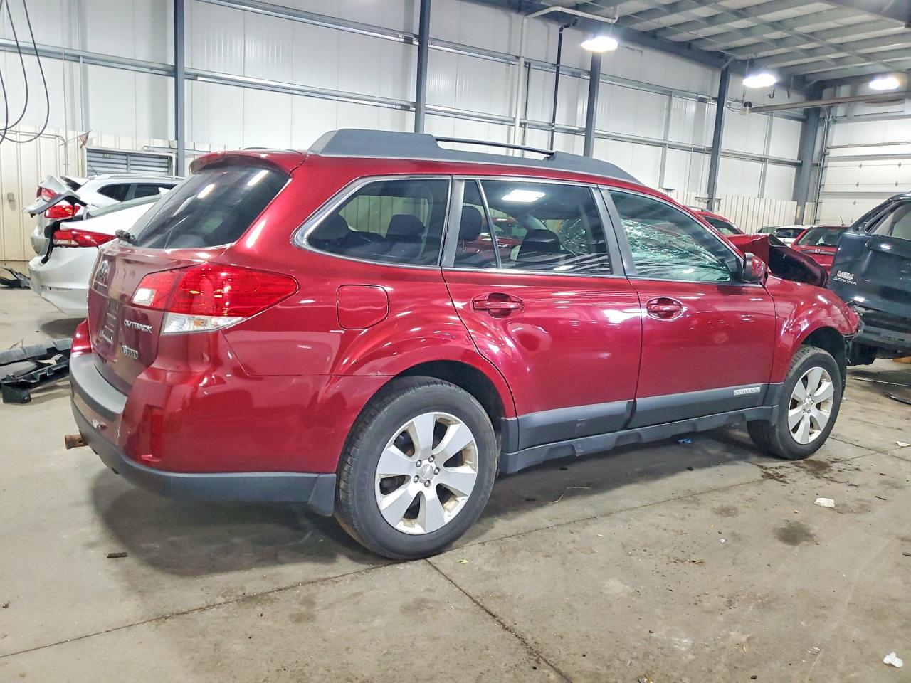 2012 Subaru Outback 2.5i Red vin: 4S4BRCAC3C3278513
