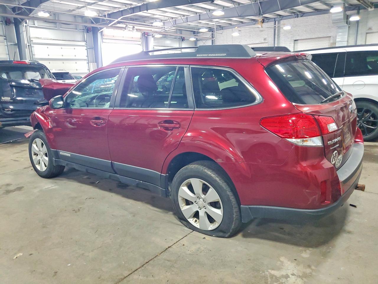 2012 Subaru Outback 2.5i Red vin: 4S4BRCAC3C3278513