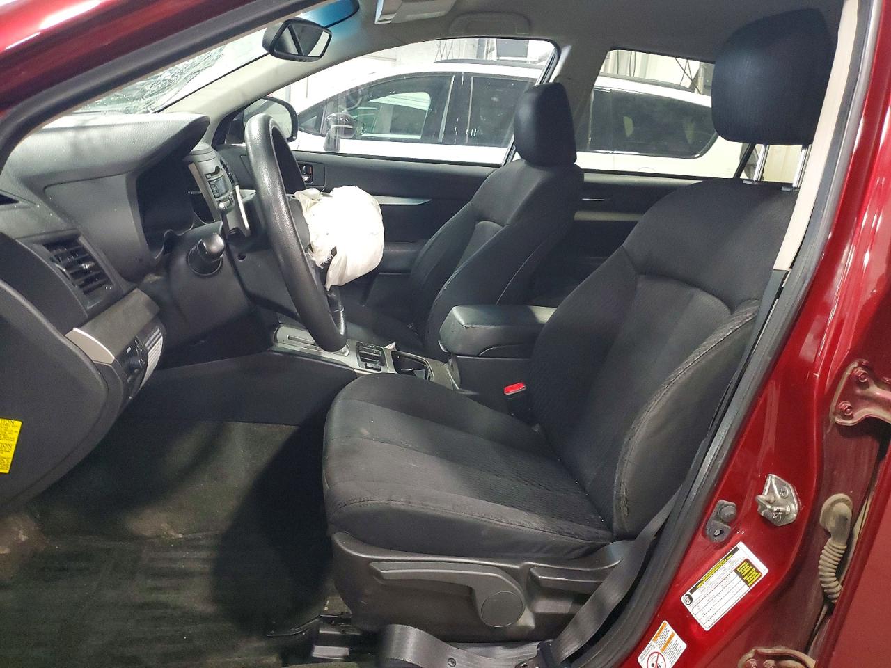 2012 Subaru Outback 2.5i Red vin: 4S4BRCAC3C3278513