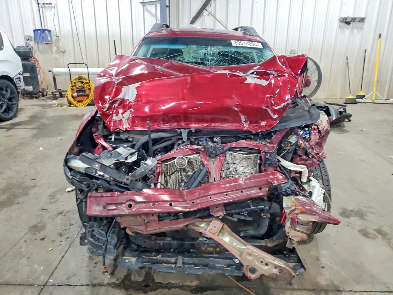 2012 Subaru Outback 2.5i Red vin: 4S4BRCAC3C3278513