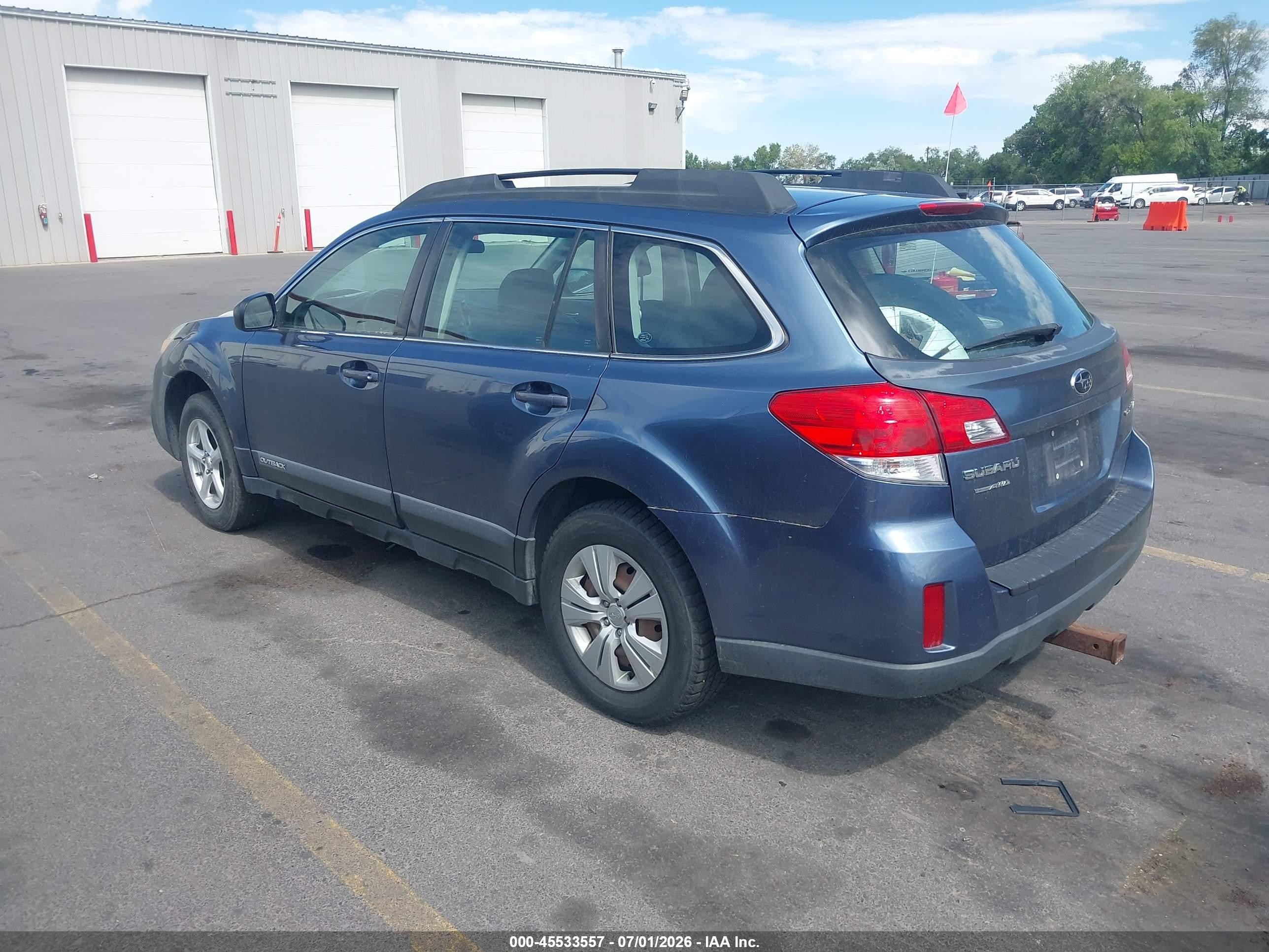 2013 Subaru Outback 2.5i Синий vin: 4S4BRCAC3D3233282