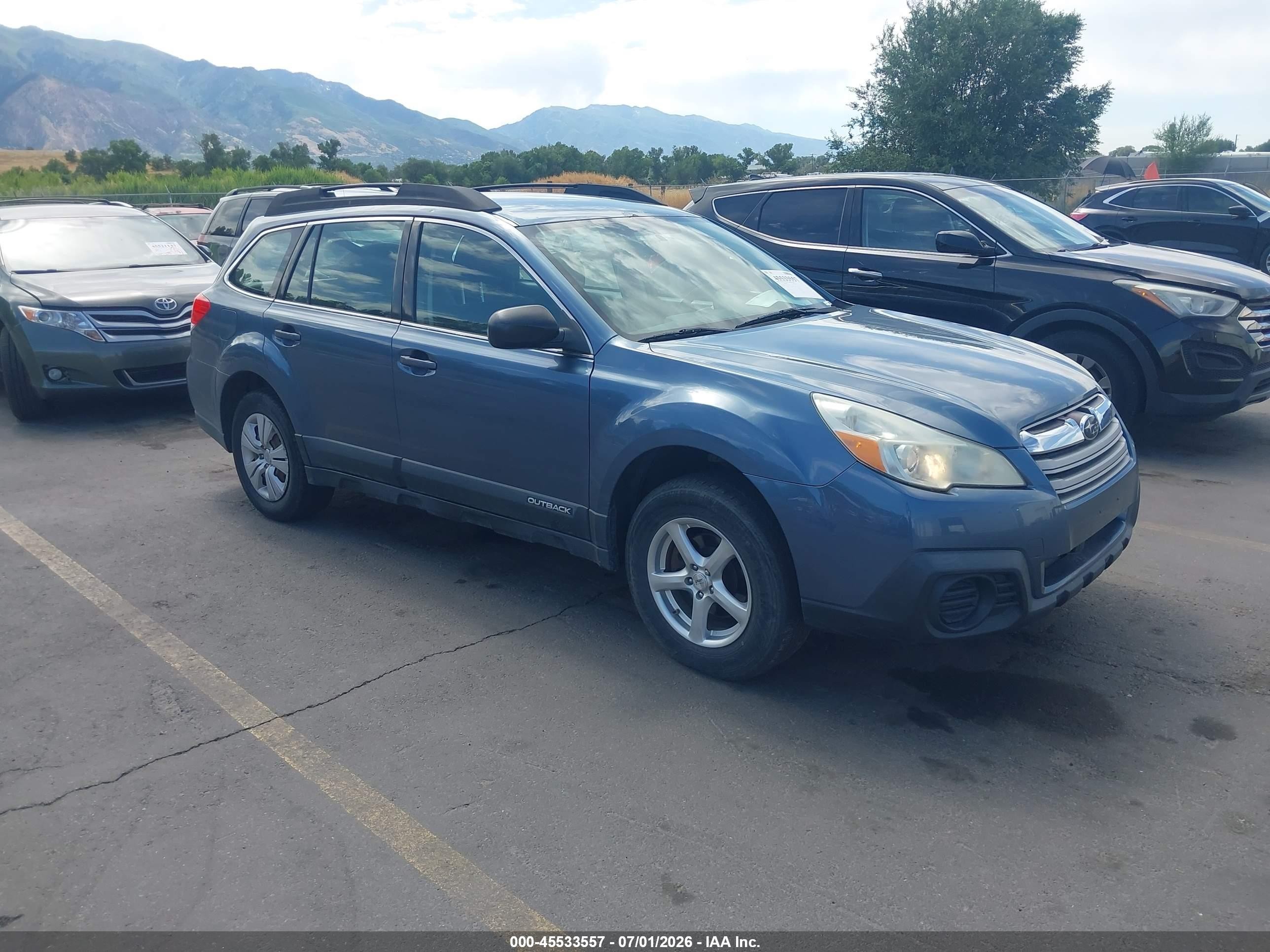2013 Subaru Outback 2.5i Синий vin: 4S4BRCAC3D3233282