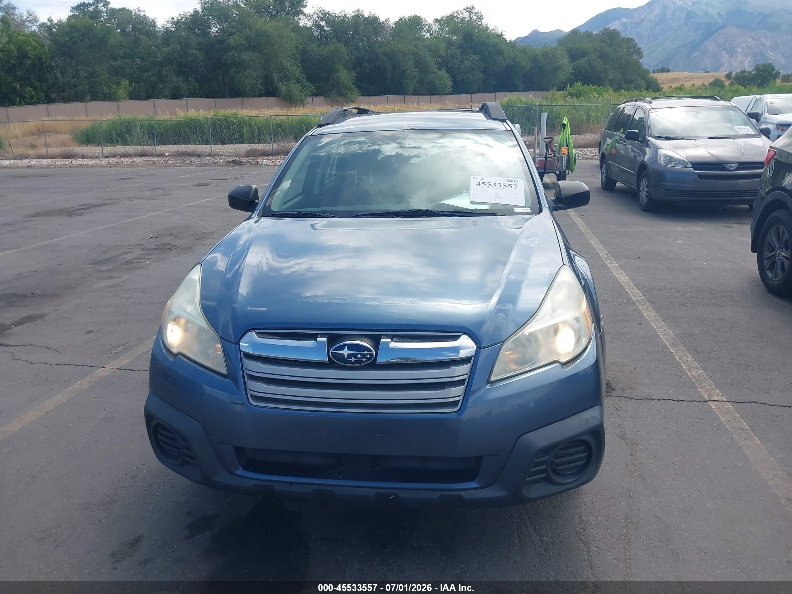 2013 Subaru Outback 2.5i Синий vin: 4S4BRCAC3D3233282