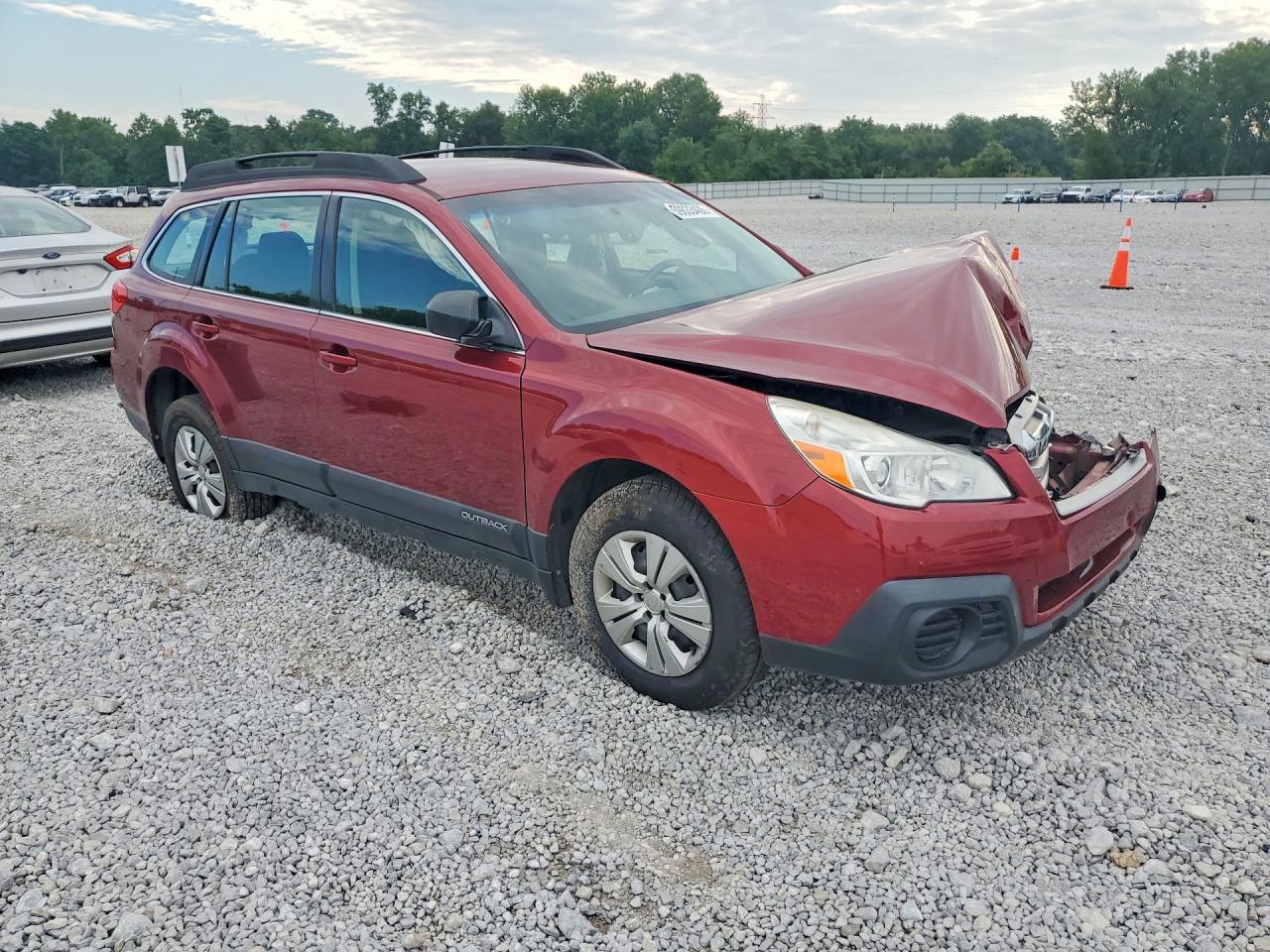 2013 Subaru Outback 2.5i Red vin: 4S4BRCAC3D3248493