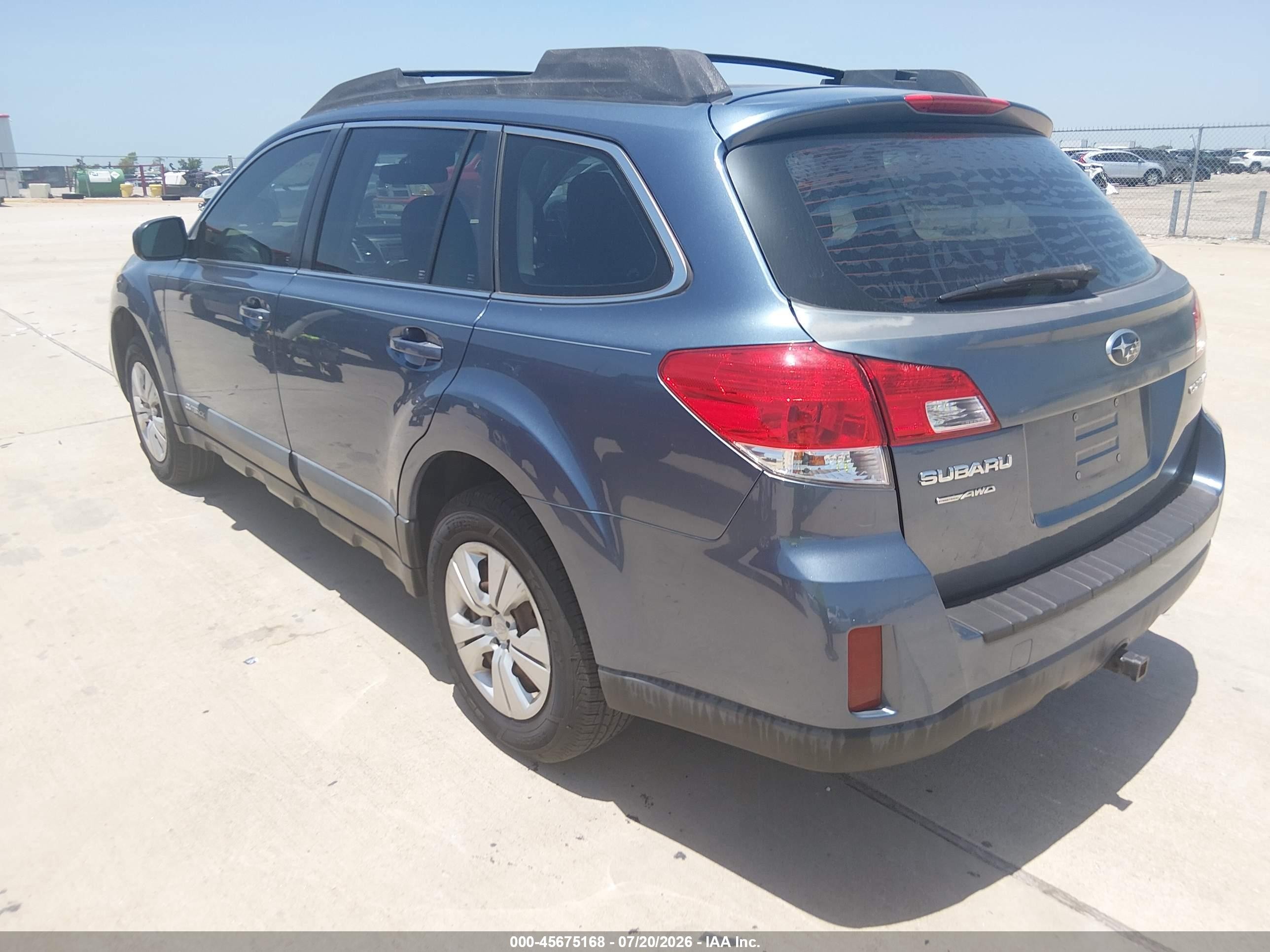 2013 Subaru Outback 2.5i Light Blue vin: 4S4BRCAC3D3284359