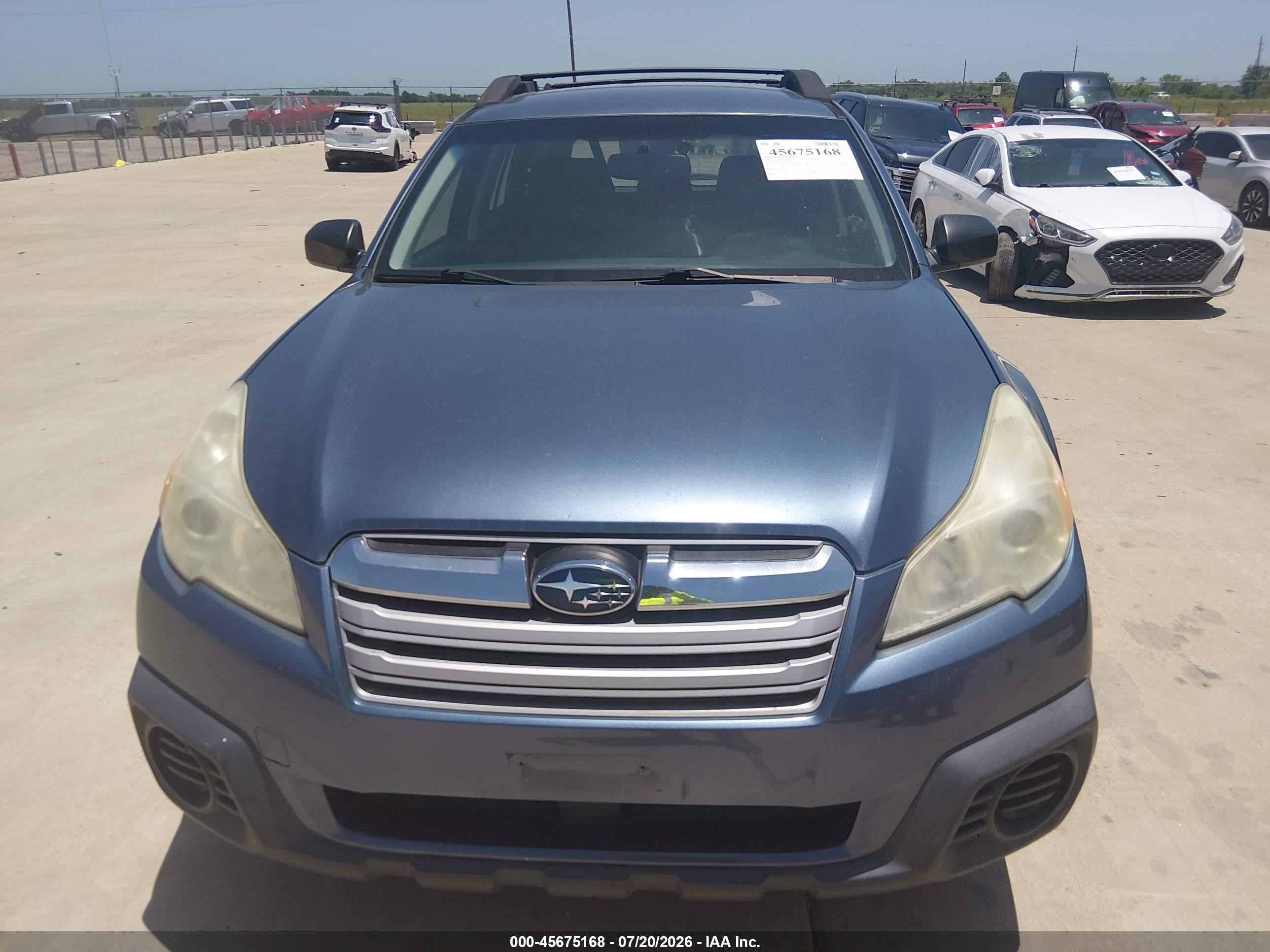 2013 Subaru Outback 2.5i Light Blue vin: 4S4BRCAC3D3284359