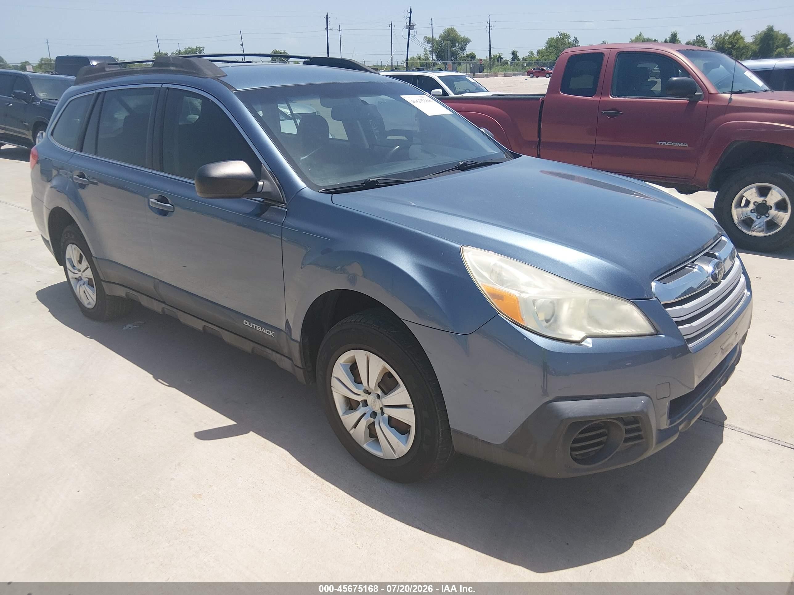 2013 Subaru Outback 2.5i Light Blue vin: 4S4BRCAC3D3284359