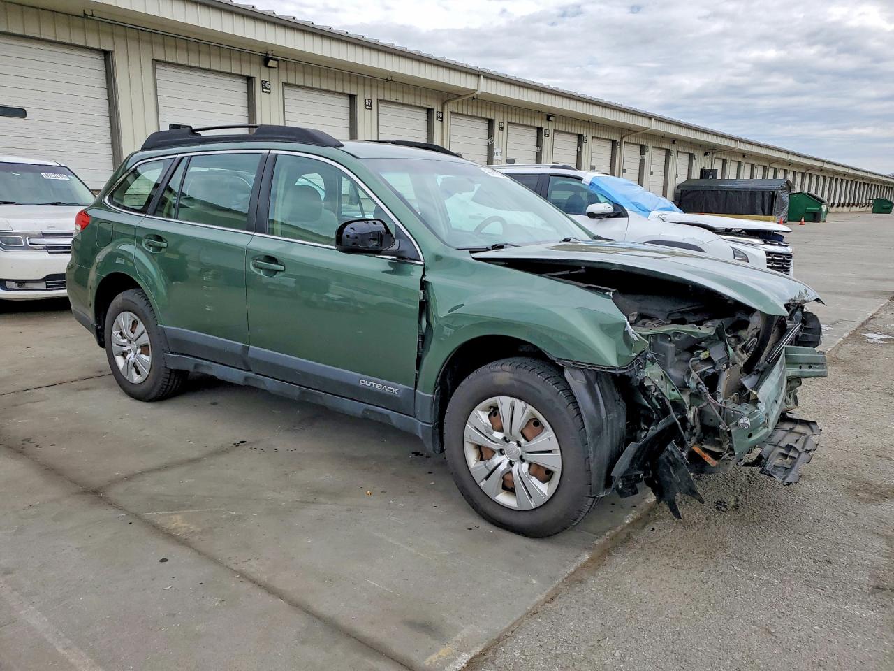 2013 Subaru Outback 2.5i Green vin: 4S4BRCAC3D3300396