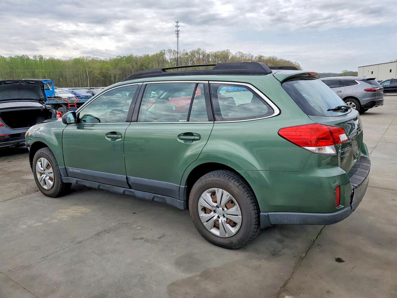 2013 Subaru Outback 2.5i Green vin: 4S4BRCAC3D3300396