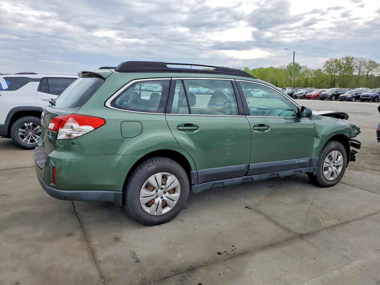 2013 Subaru Outback 2.5i Green vin: 4S4BRCAC3D3300396
