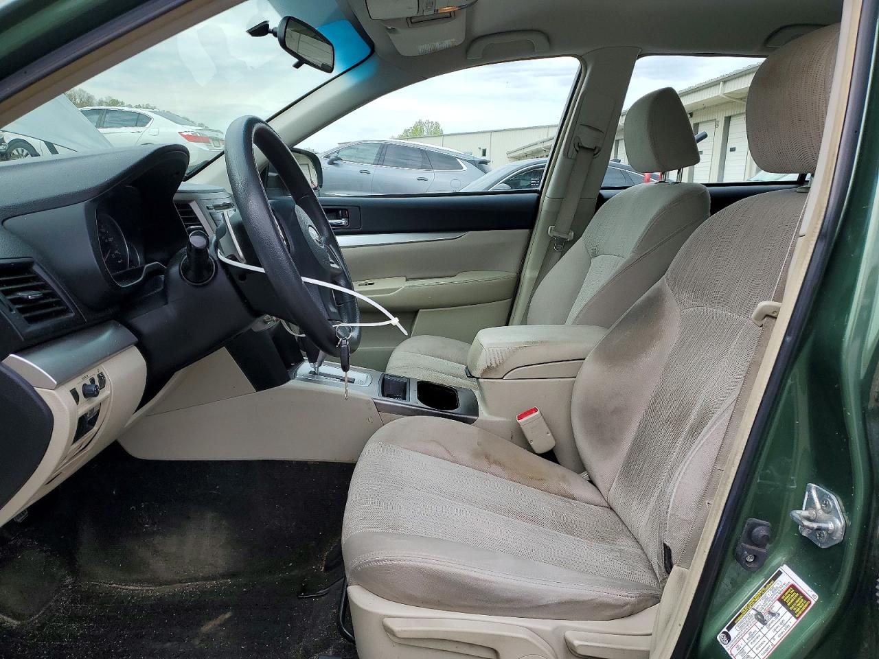 2013 Subaru Outback 2.5i Green vin: 4S4BRCAC3D3300396